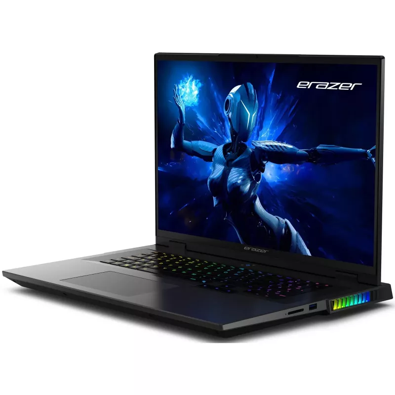 ERAZER Beast 18 X1 Intel Core Ultra 9 275HX Laptop 45.7 cm (18 cali) Quad HD+ 32 GB DDR5-SDRAM 2 TB SSD NVIDIA GeForce RTX 5090 Wi-Fi 7 (802.11be) Windows 11 Home US English Czarny