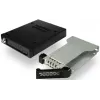 ICY BOX Festplattenwechselrahmen MB991IK-B, 6,40cm (2.5), SAS - SATA, High Quality, schwarz Aluminium-Wechselrahmen für 6,40cm (2.5) Festplatten mit S