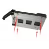 Panel wnęki napędu Icy Dock MB991TRAY-B Czarny Srebrny