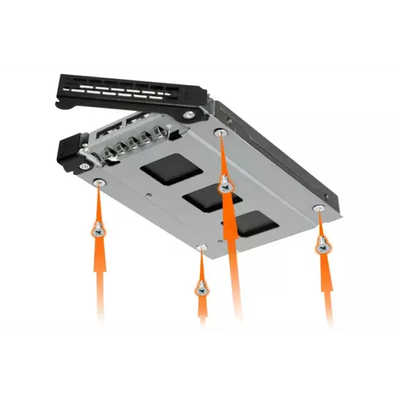 Panel wnęki napędu Icy Dock MB992TRAY-B czarny srebrny