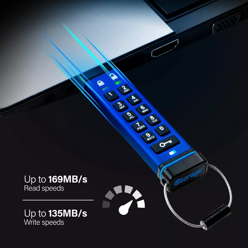 Pamięć USB flash iStorage 16 GB USB Type-A IS-FL-DA3-256-16