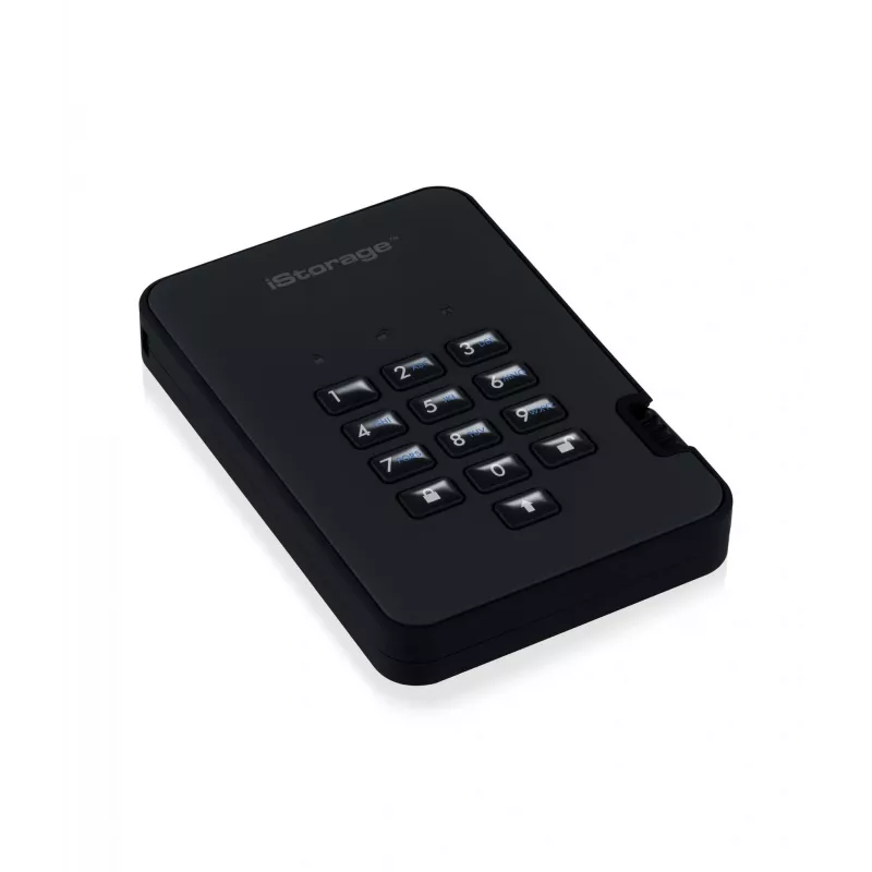 HDD iStorage 2TB USB 3.2 diskAshur2 Czarny IS-DA2-256-2000-B
