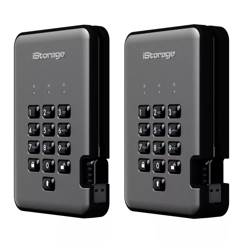 Dysk twardy iStorage 2 TB USB 3.2 IS-DAP2-256-2000-C-G