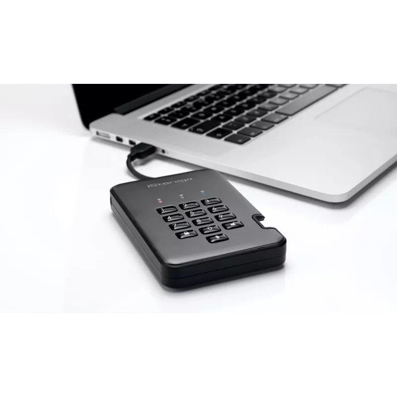 Dysk SSD iStorage 512 GB 2,5 cala USB 3.2 IS-DAP2-256-SSD-512-C-G