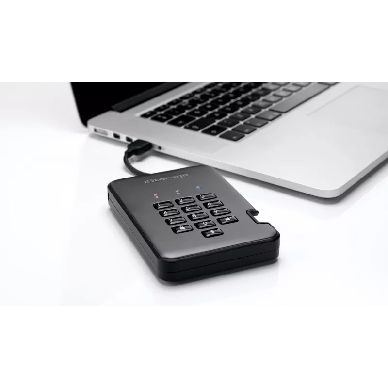 Dysk SSD iStorage 512 GB 2,5 cala USB 3.2 IS-DAP2-256-SSD-512-C-G