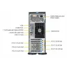 Obudowa komputerowa Supermicro SuperWorkstation 7049A-T Rack 4U Czarna
