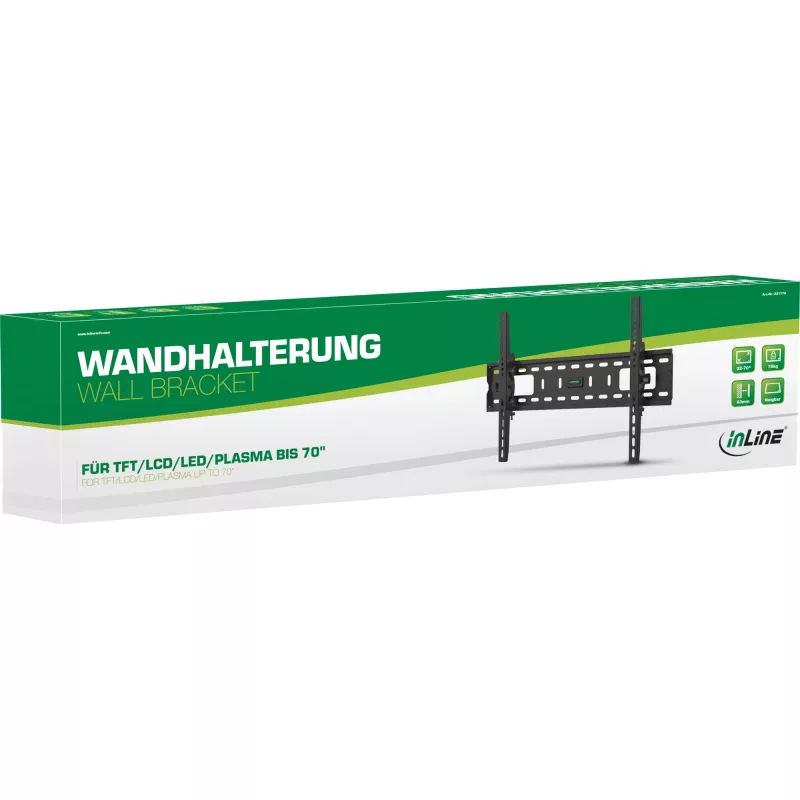 Uchwyt ścienny InLine 23117A do TFT LED Plazma 32-70 cali