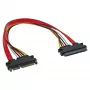 InLine Kabel SATA Data + Power SATA 6Gb/s męski / żeński 0,50m