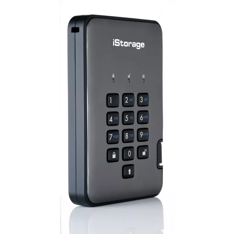 HDD iStorage 5TB USB 3.2 IS-DAP2-256-5000-C-G