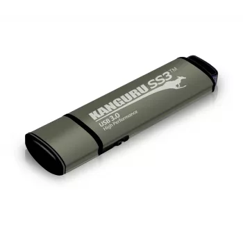 Kanguru SS3™ SuperSpeed USB3.0 512 GB |Bezpieczny pendrive| Fizyczny przełącznik ochrony przed zapisem | Kompatybilny z Windows „Ready Boost” | Prosta instalacja bez sterowników | Plug and Play