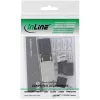 InLine wtyk RJ45 Kat.8.1 2000MHz, zarabialny w terenie, ekranowany, z nakrętką