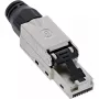 InLine wtyk RJ45 Kat.8.1 2000MHz, zarabialny w terenie, ekranowany, z nakrętką