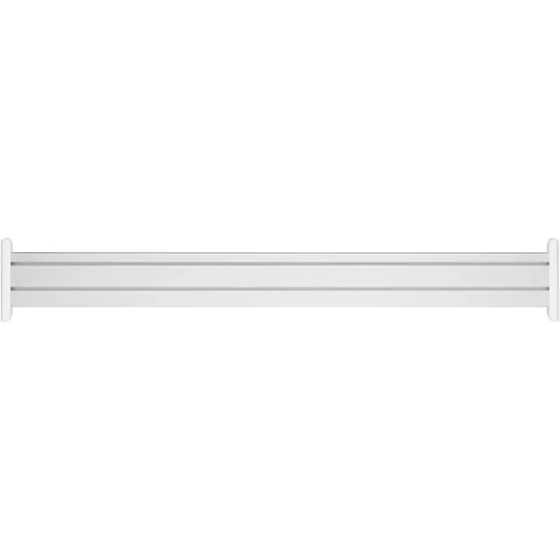 Panel z listwami InLine Slatwall Aluminium, do montażu na biurku, 1m