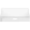 InLine Mała półka do paneli listwowych biała 180 mm x 120 mm x 55 mm
