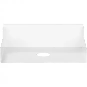 InLine Mała półka do paneli listwowych biała 180 mm x 120 mm x 55 mm