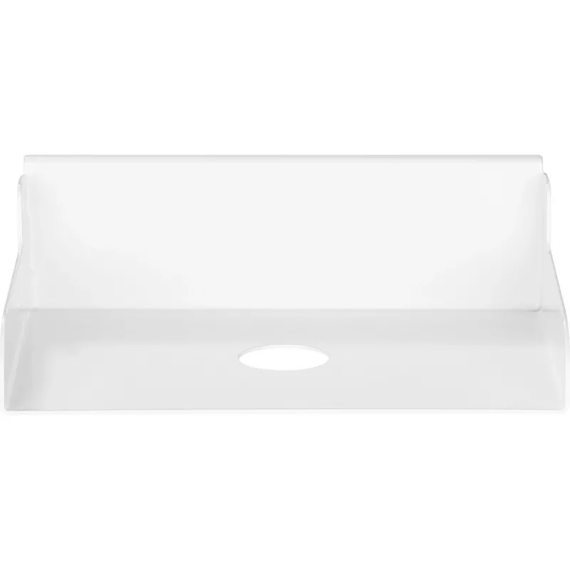 InLine Mała półka do paneli listwowych biała 180 mm x 120 mm x 55 mm