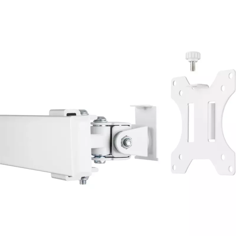InLine Aluminium uchwyt biurkowy do monitora dla 4 monitorów do 32 cali, 8 kg