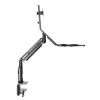 InLine stanowisko pracy na ramieniu biurkowym z podnośnikiem, ruchome, do 81 cm (32 cale) / 9 kg