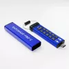 iStorage datAshur PRO+C 512 GB | Certyfikat FIPS 140-3 Level 3 | Bezpieczny napęd USB typu C | 256-bitowe sprzętowe szyfrowanie AES-XTS | Chroniony kodem PIN | W zestawie adapter typu C-A
