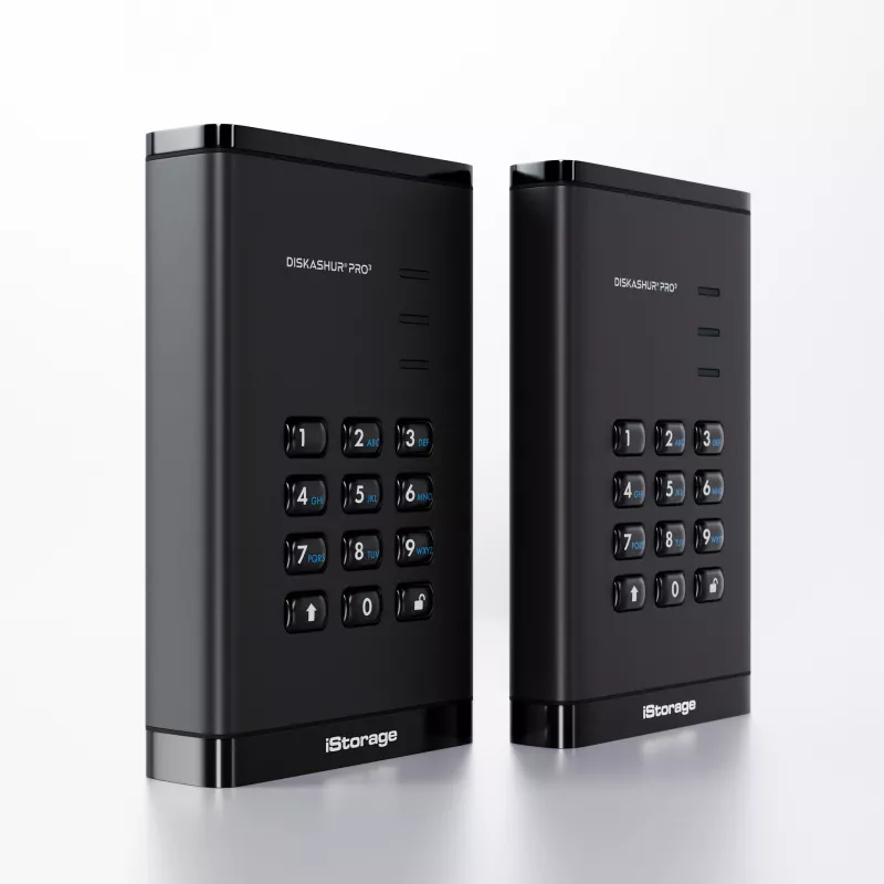 HDD iStorage 1 TB USB 3.2 Gen 1 diskAshur PRO3