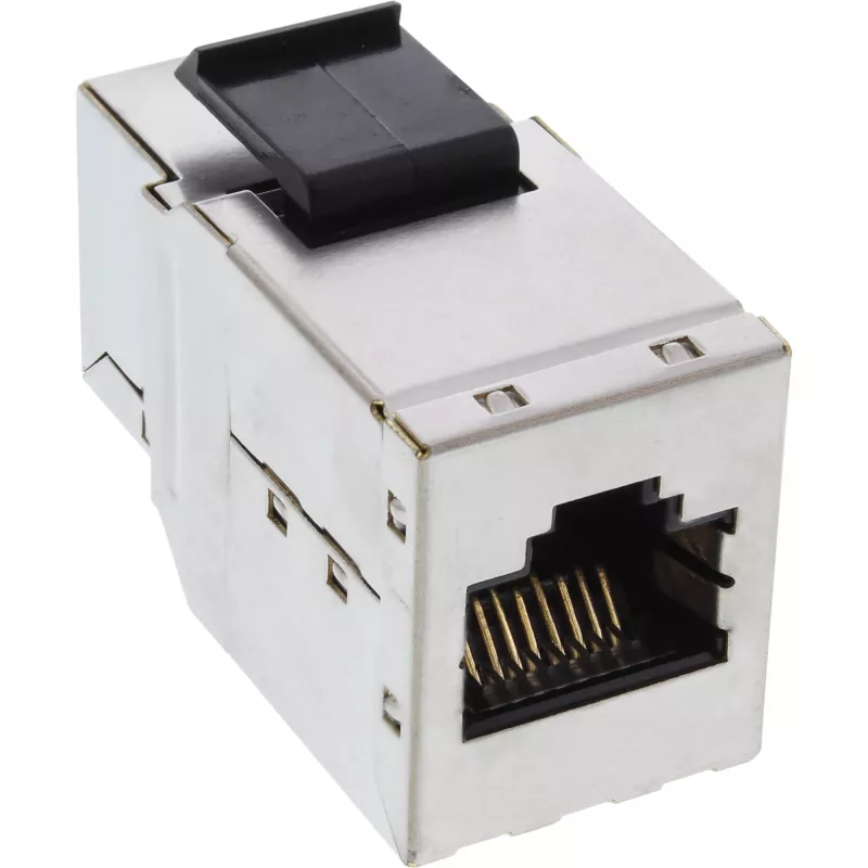 Moduł Keystone InLine RJ45 żeński na żeński SNAP-In Cat.6A STP