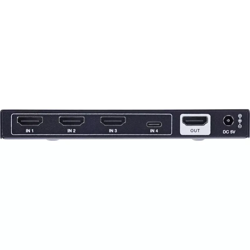 Przełącznik HDMI InLine 57885B z USB-C