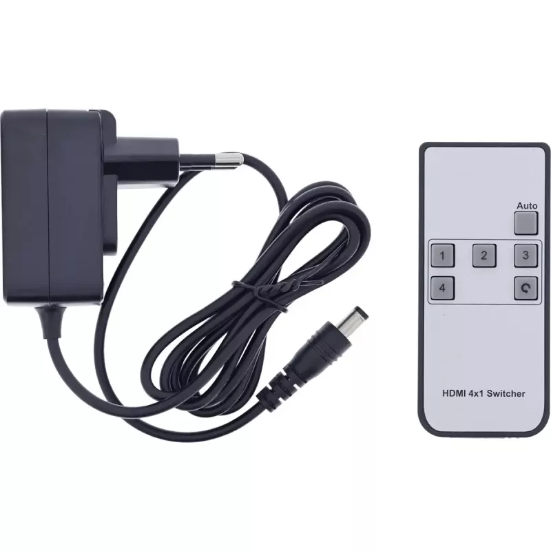 Przełącznik HDMI InLine 57885B z USB-C