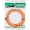 InLine Patch kabel S/FTP PiMF Cat.6A halogen free 500MHz pomarańczowy 7.5m