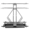 InLine Premium Aluminium Wall Mount for płaski TV 37-80 inch biały 70 kg
