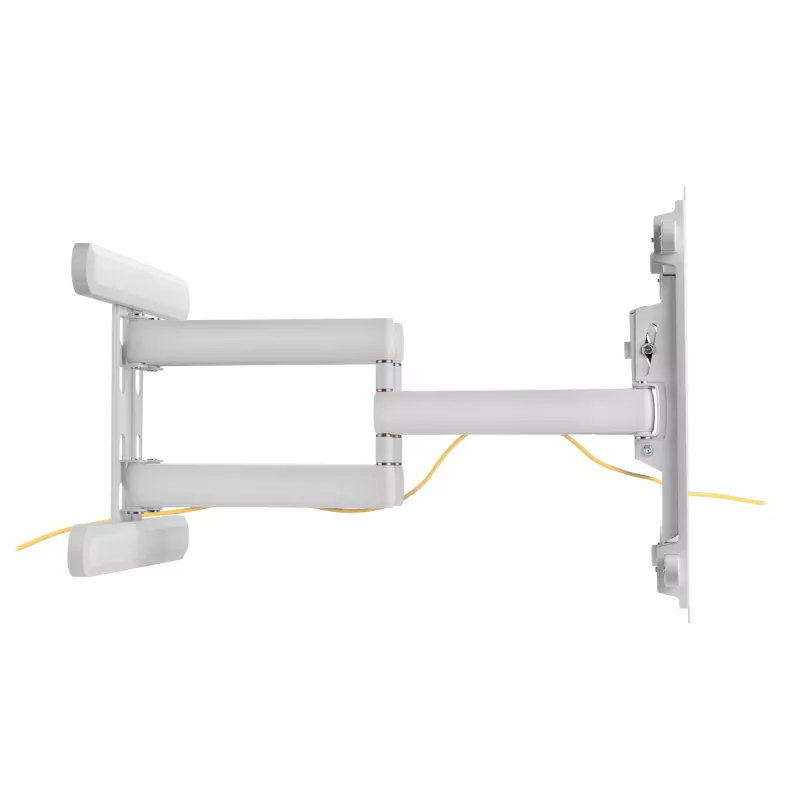 InLine Premium Aluminium Wall Mount for płaski TV 37-80 inch biały 70 kg