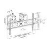 InLine narożny uchwyt ścienny do TFT / LED / Plasma 37 cali do 63 cali do 60 kg