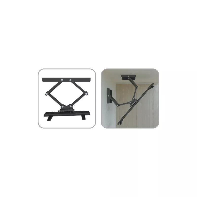InLine narożny uchwyt ścienny do TFT / LED / Plasma 37 cali do 63 cali do 60 kg