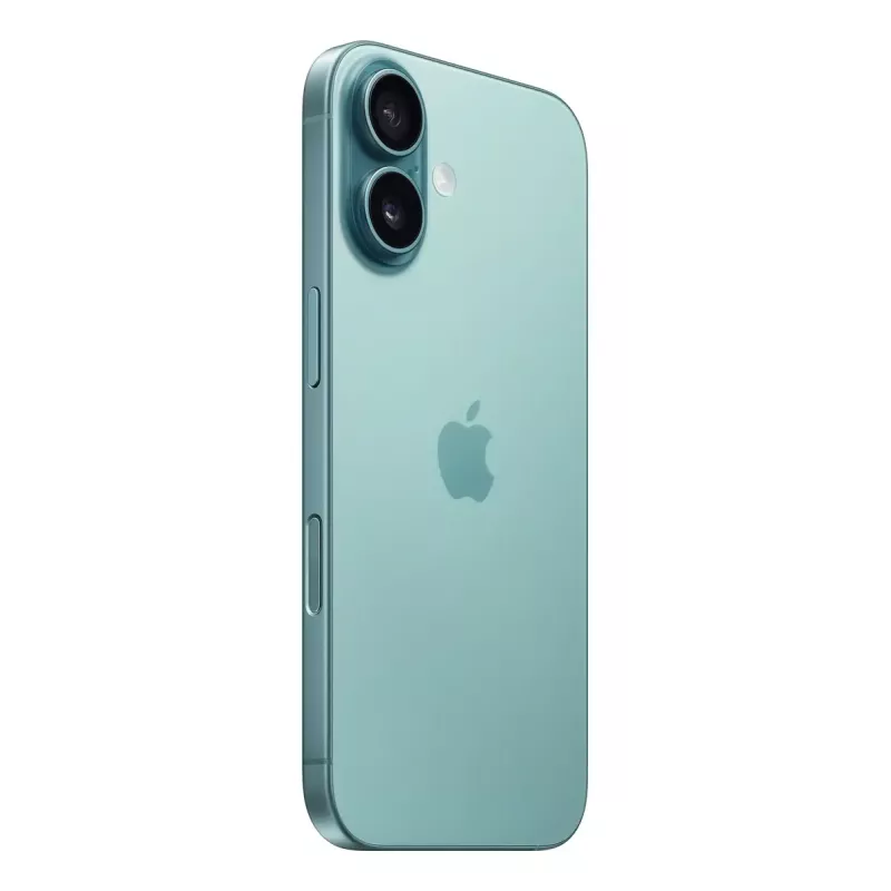 Smartfon Apple iPhone 16 — 6,1 cala (15,5 cm), A18, 128 GB, Dual SIM, podwójny aparat 48 MP, Teal