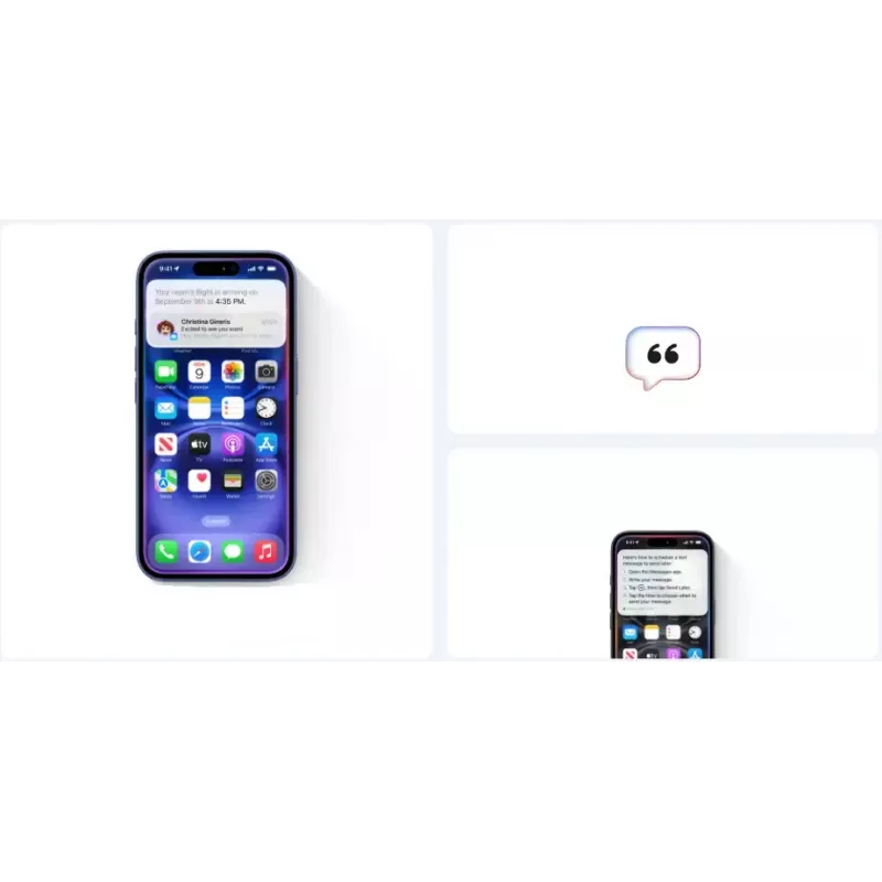 Smartfon Apple iPhone 16 — 6,1 cala (15,5 cm), A18, 128 GB, Dual SIM, podwójny aparat 48 MP, Teal