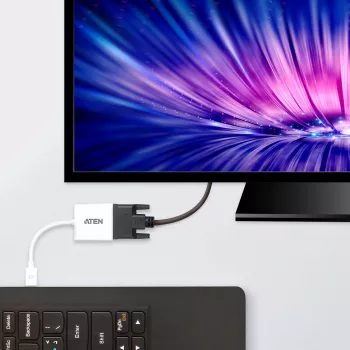 Konwerter Mini DisplayPort na DVI ATEN VC960-AT