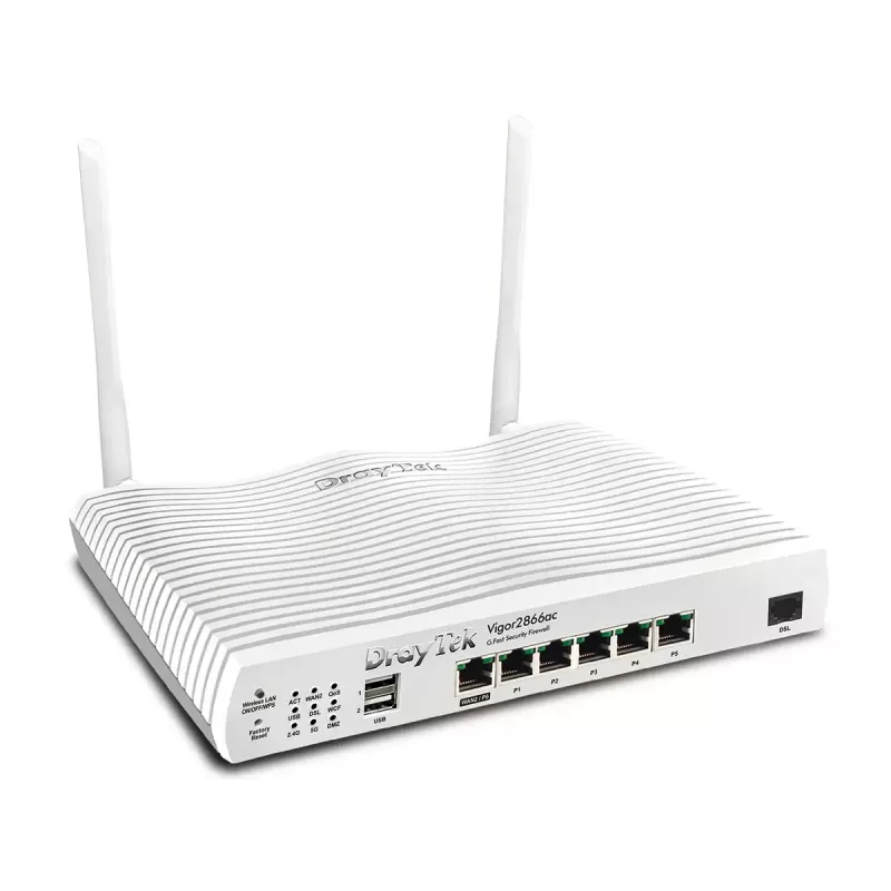 Router biurkowy DrayTek Vigor 2866AX dwuzakresowy Wi-Fi 6
