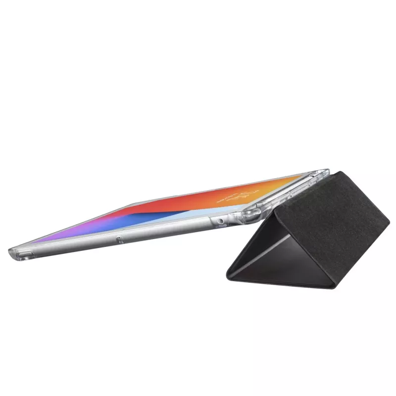 Hama Fold Clear 25.9 cm (10.2 cala) Etui z klapką Czarny, Przezroczysty