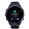 Smartwatch GARMIN Forerunner 570 47 mm — 1.4 cal AMOLED 454×454, ekran dotykowy, Wi‑Fi, GPS, 8 GB, fioletowy, 50 g