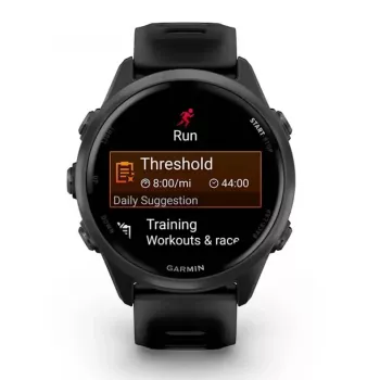 Smartwatch GARMIN Forerunner 570 42 mm AMOLED 1.2 cala 390×390 Ekran dotykowy Wi‑Fi GPS Czarny