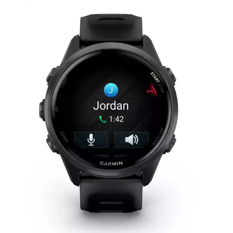 Smartwatch GARMIN Forerunner 570 42 mm AMOLED 1.2 cala 390×390 Ekran dotykowy Wi‑Fi GPS Czarny