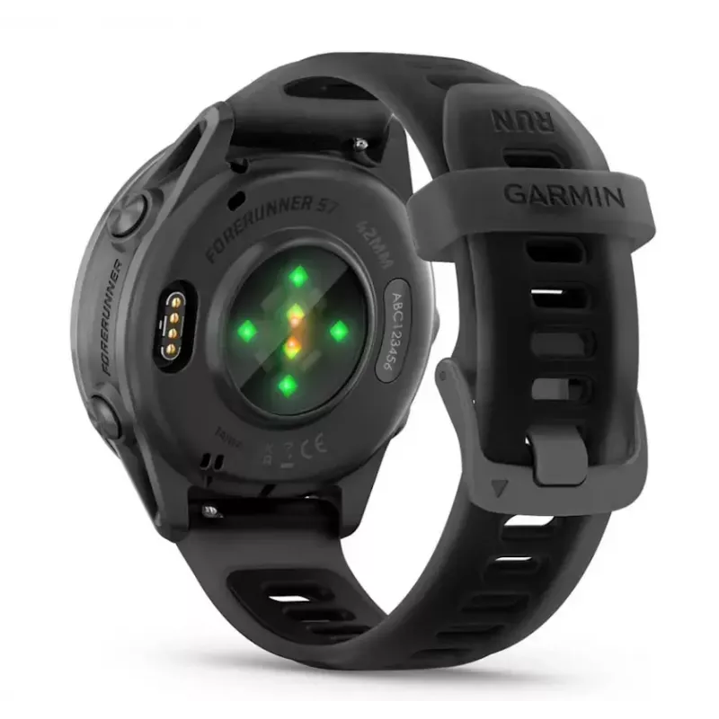 Smartwatch GARMIN Forerunner 570 42 mm AMOLED 1.2 cala 390×390 Ekran dotykowy Wi‑Fi GPS Czarny