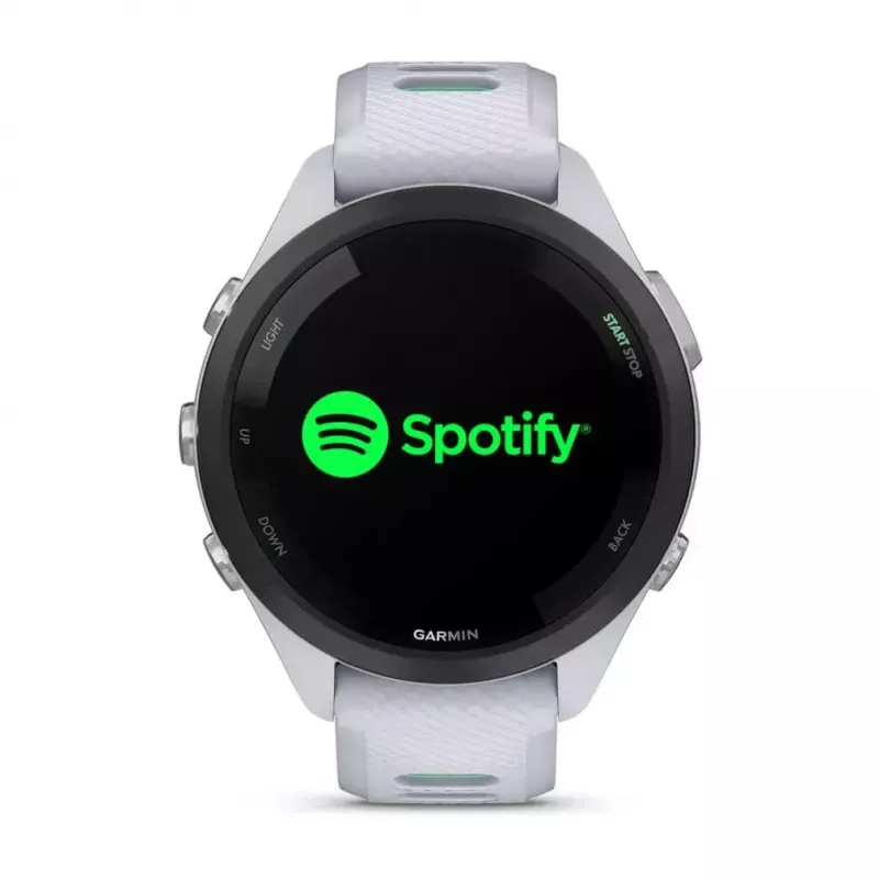 Smartwatch Garmin Forerunner 265S Teal biały