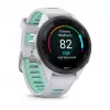 Smartwatch Garmin Forerunner 265S Teal biały