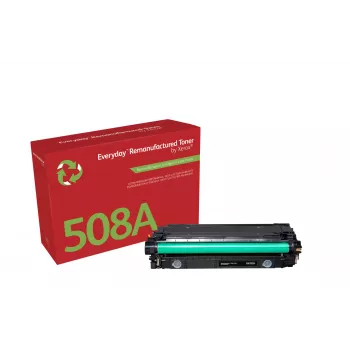 Everyday™ Czarny regenerowany toner marki Xerox kompatybilny z HP 508A (CF360A), standardowa wydajność