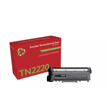 Everyday™ Mono Remanufactured Toner by Xerox kompatybilny z Brother TN2220, wysoka wydajność
