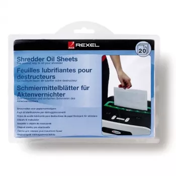 Rexel Shredder Oil Sheets (opakowanie 20 szt.)