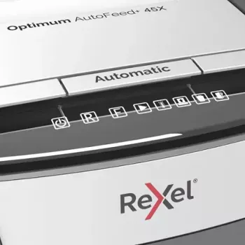 Rexel Optimum AutoFeed 45X Automatyczna niszczarka dokumentów z cięciem poprzecznym P4
