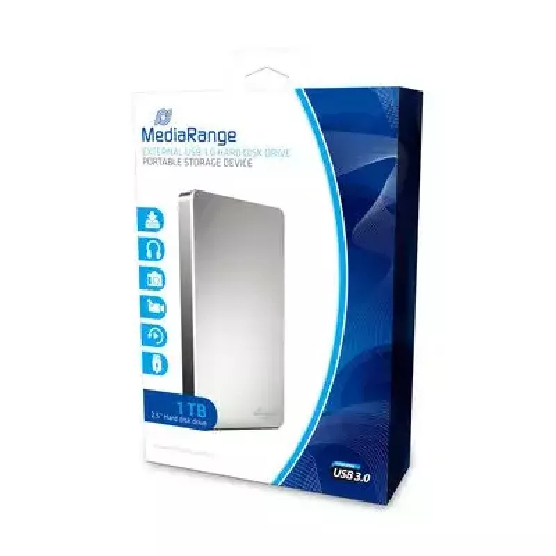 Zewnętrzny dysk twardy MediaRange 1TB USB 3.2 Gen 1 MR996