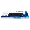 Klawiatura MediaRange MROS101 Office USB QWERTZ niemiecka czarna