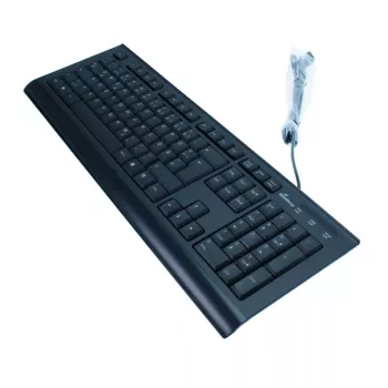 Klawiatura MediaRange MROS101 Office USB QWERTZ niemiecka czarna